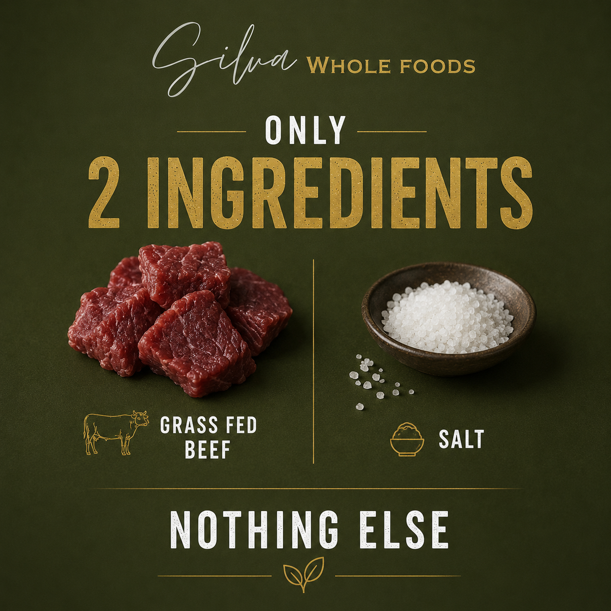 Grass Fed Beef Jerky | High Protein Natural Snack | 100g
